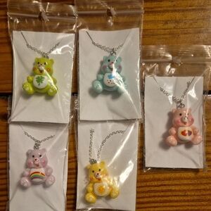 Care Bears Colorful Necklaces.  Sold Separately.